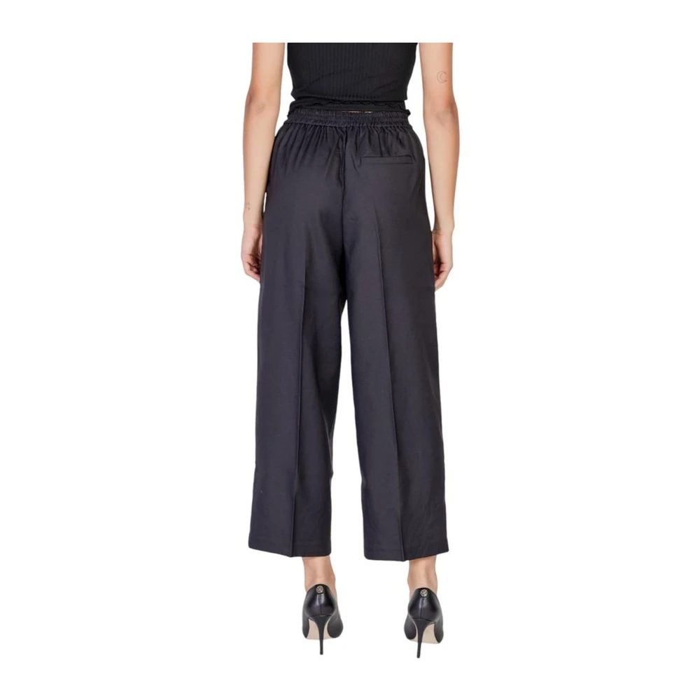 Ichi Stretch Jeans en Broeken Collectie Black Dames