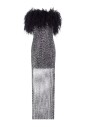 black-feathered-midi-dress