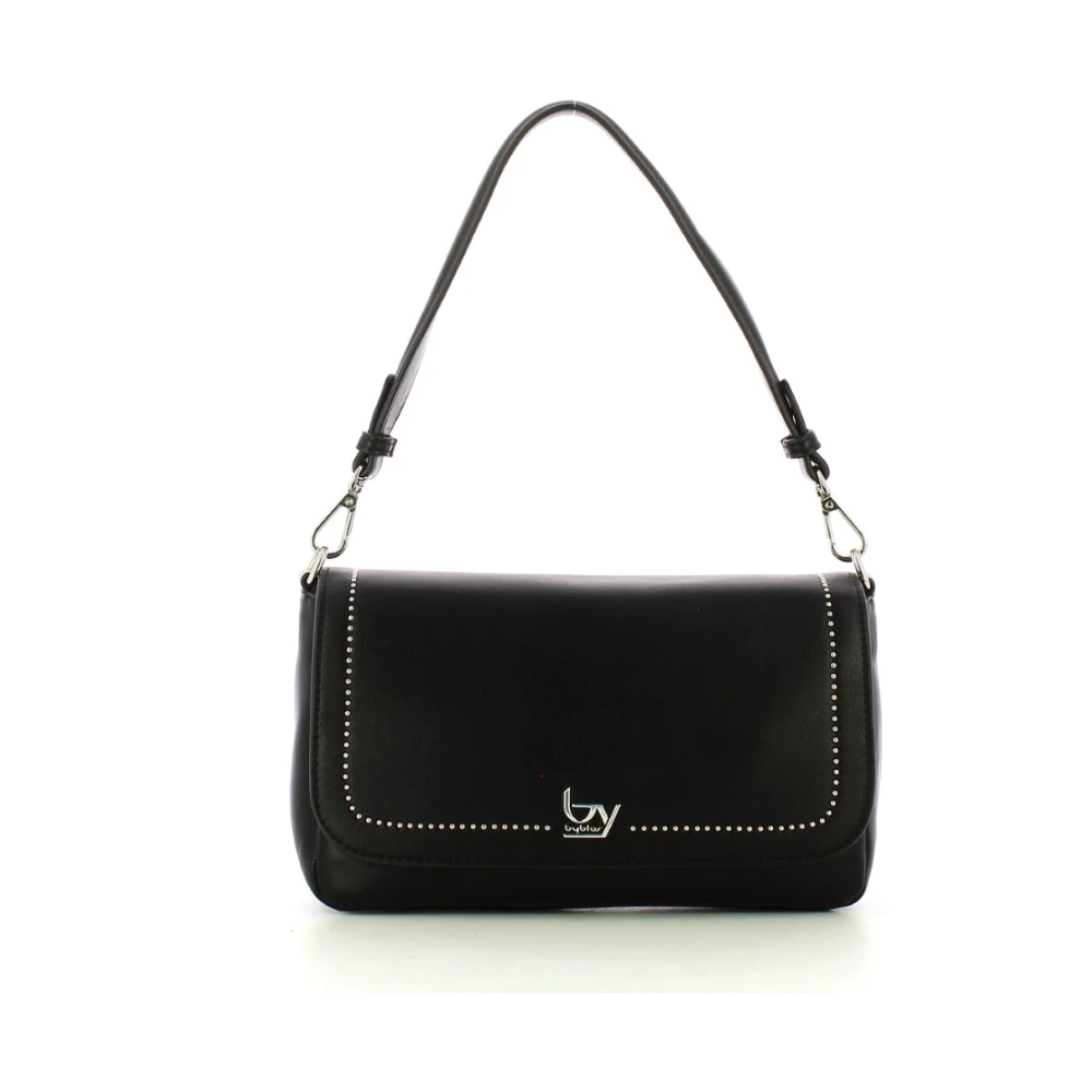 Byblos Compacte Schoudertas met Voorlogo Black Dames