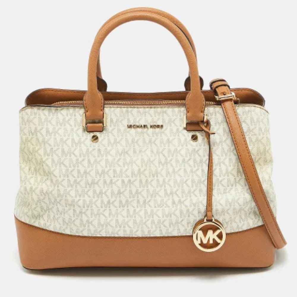 Michael Kors Pre-owned Leather handbags Brown Dames