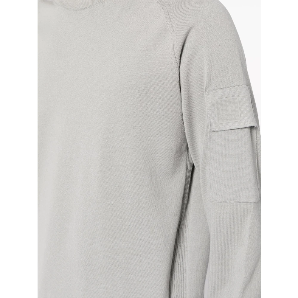 C.P. Company Lichtgrijze Metropolis Sweater Gray Heren