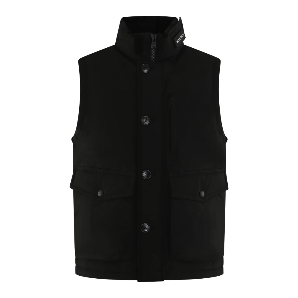 Woolrich Stijlvolle Ramar Vest voor heren Black Heren