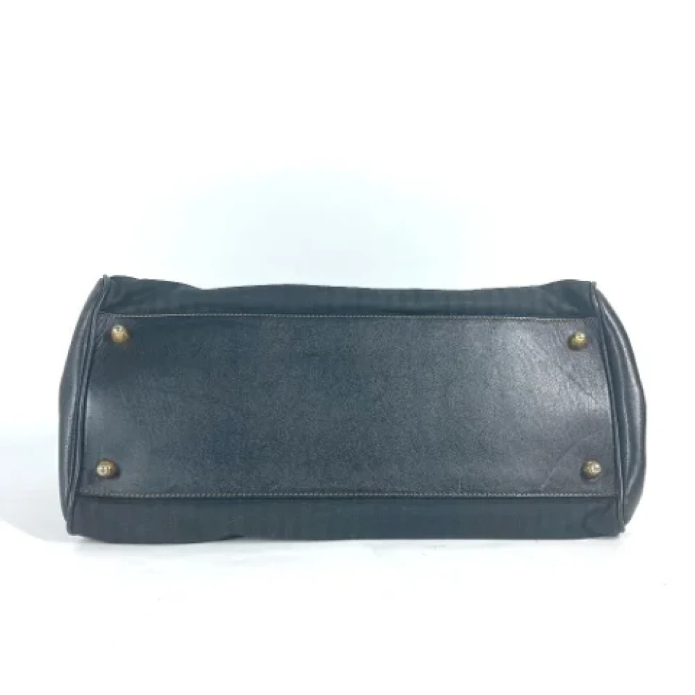 Fendi Vintage Pre-owned Plastic handbags Black Dames
