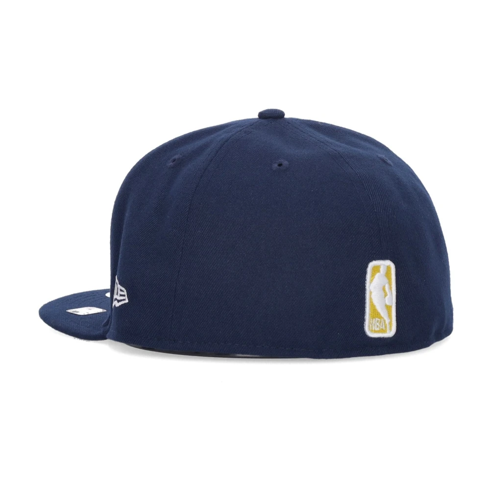 new era NBA City Night Flat Visor Cap Blue Heren