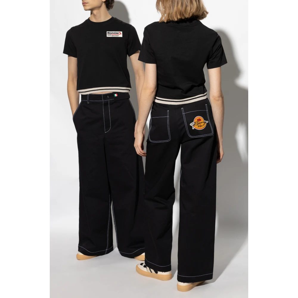 Moncler 8 Palm Angels Black Unisex