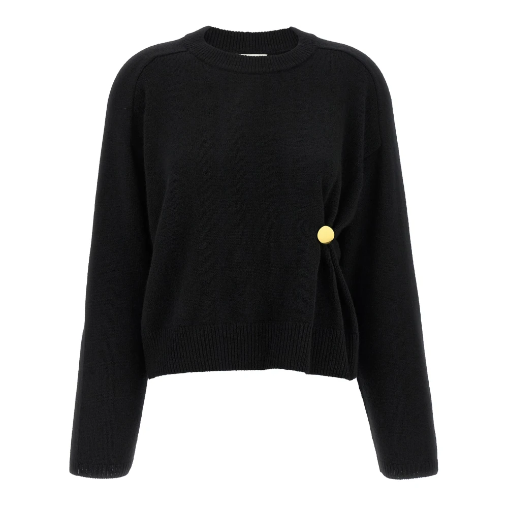 Loulou Studio Women's Black Bill Cashmere Sweater