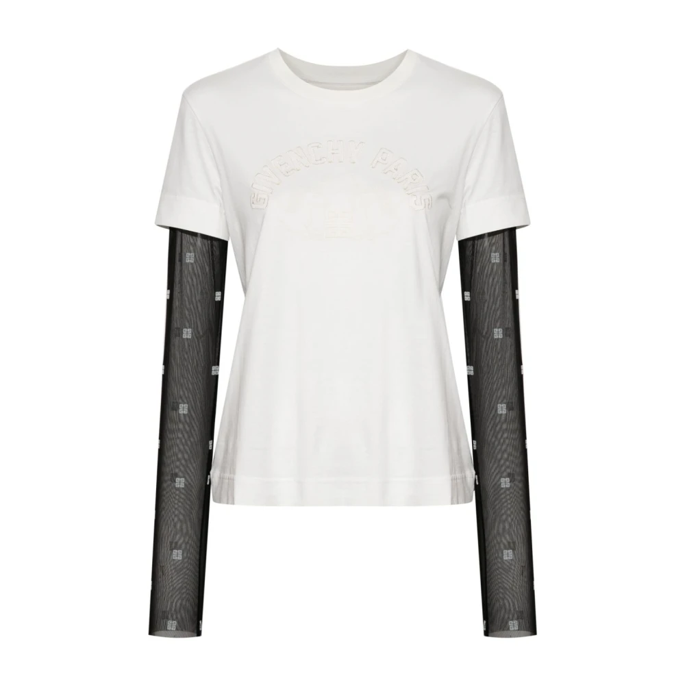 Givenchy Witte T-shirts & Polos voor vrouwen White Dames