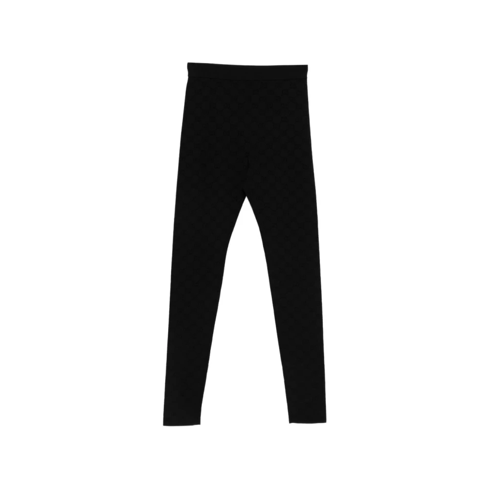 Gucci , Leggings, Female, Black, M, Trousers