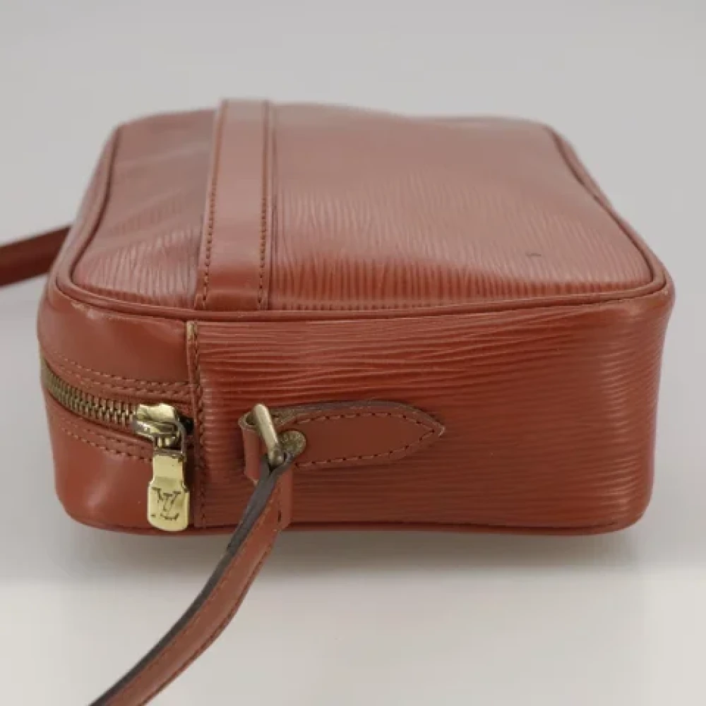 Louis Vuitton Vintage Pre-owned Leather shoulder-bags Brown Dames