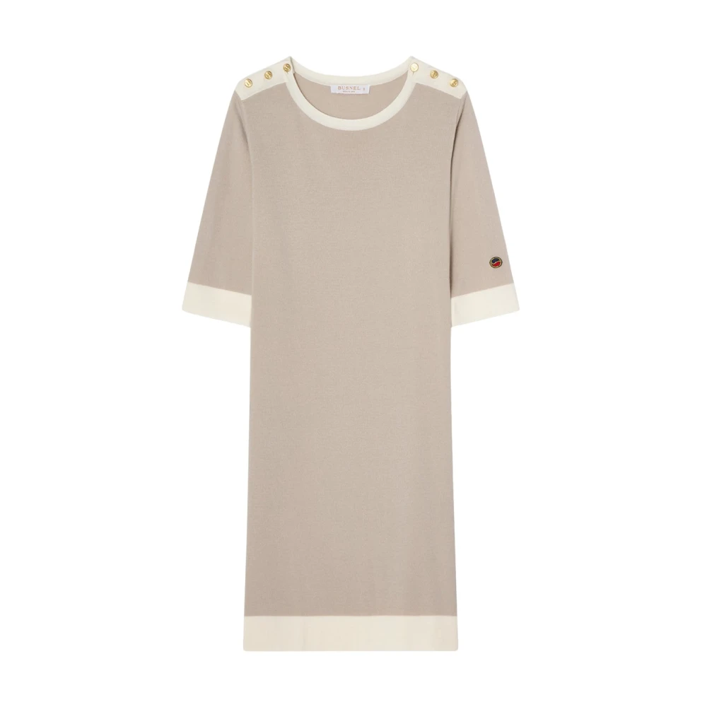 Busnel Nour Jurk Beige Dames