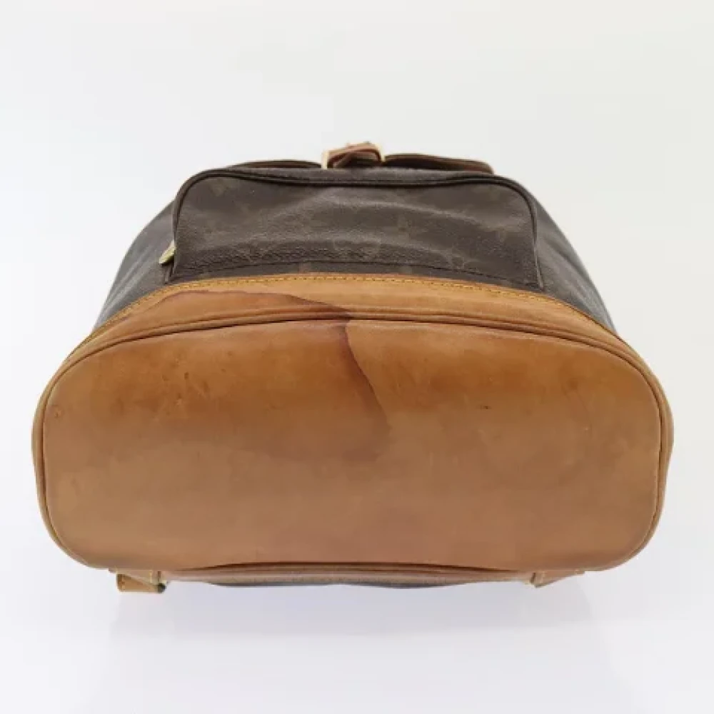 Louis Vuitton Vintage Pre-owned Canvas backpacks Brown Dames