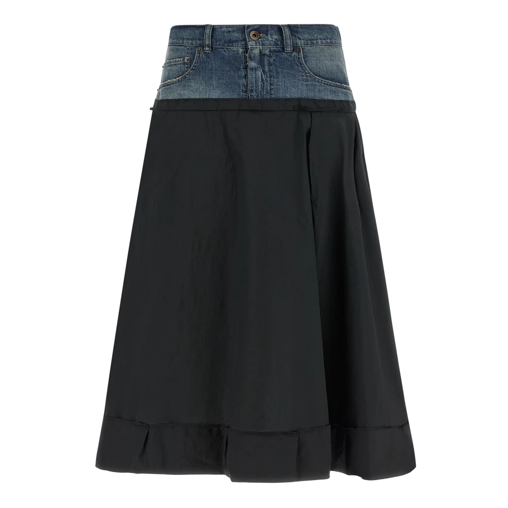 Maison Margiela Women's Multicolor Midi Skirts, Xs, Midi Skirt