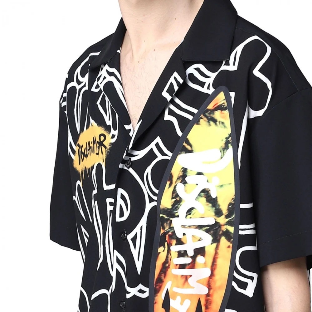 Disclaimer T-Shirts Black Heren