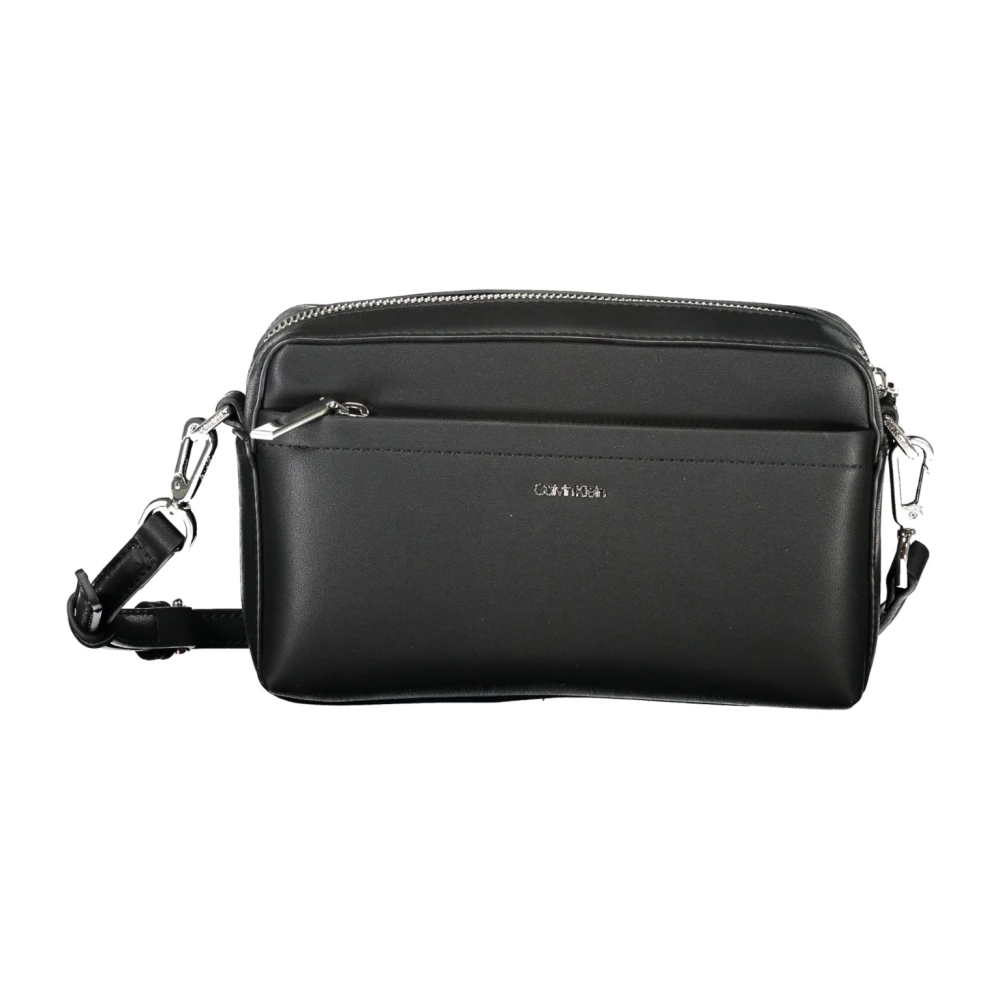 Calvin Klein Zwarte damestas met afneembare schouderband Black Dames