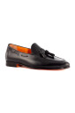 black-leather-loafer-with-tassels