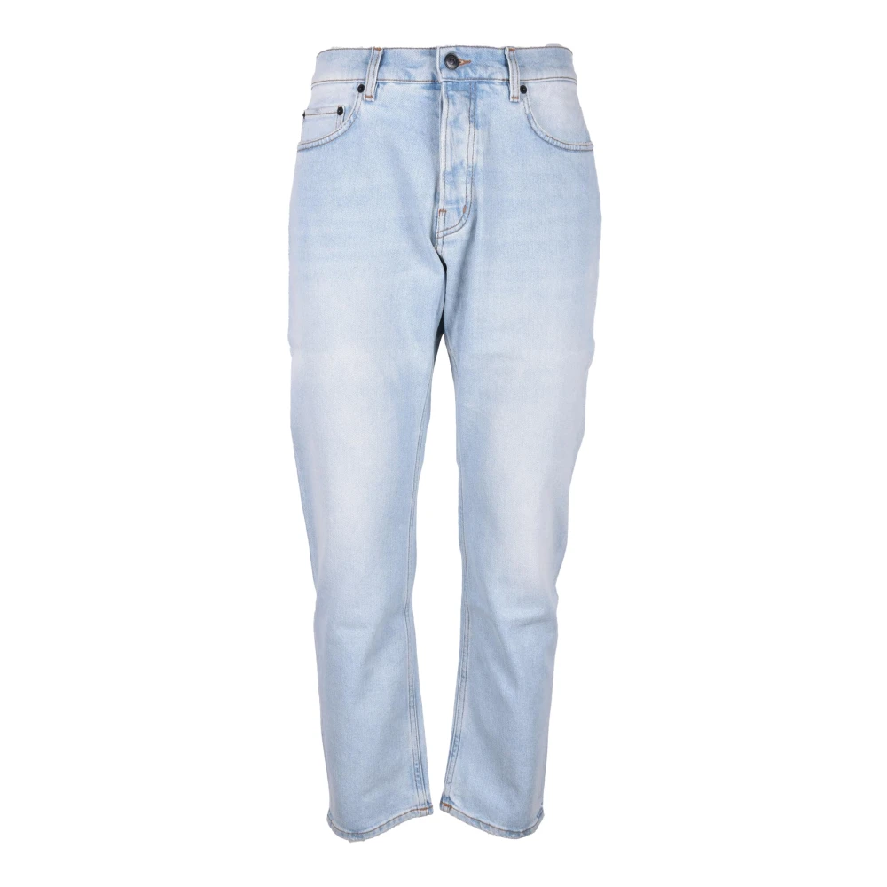 Haikure Katoen Elastaan Jeans Blue Heren
