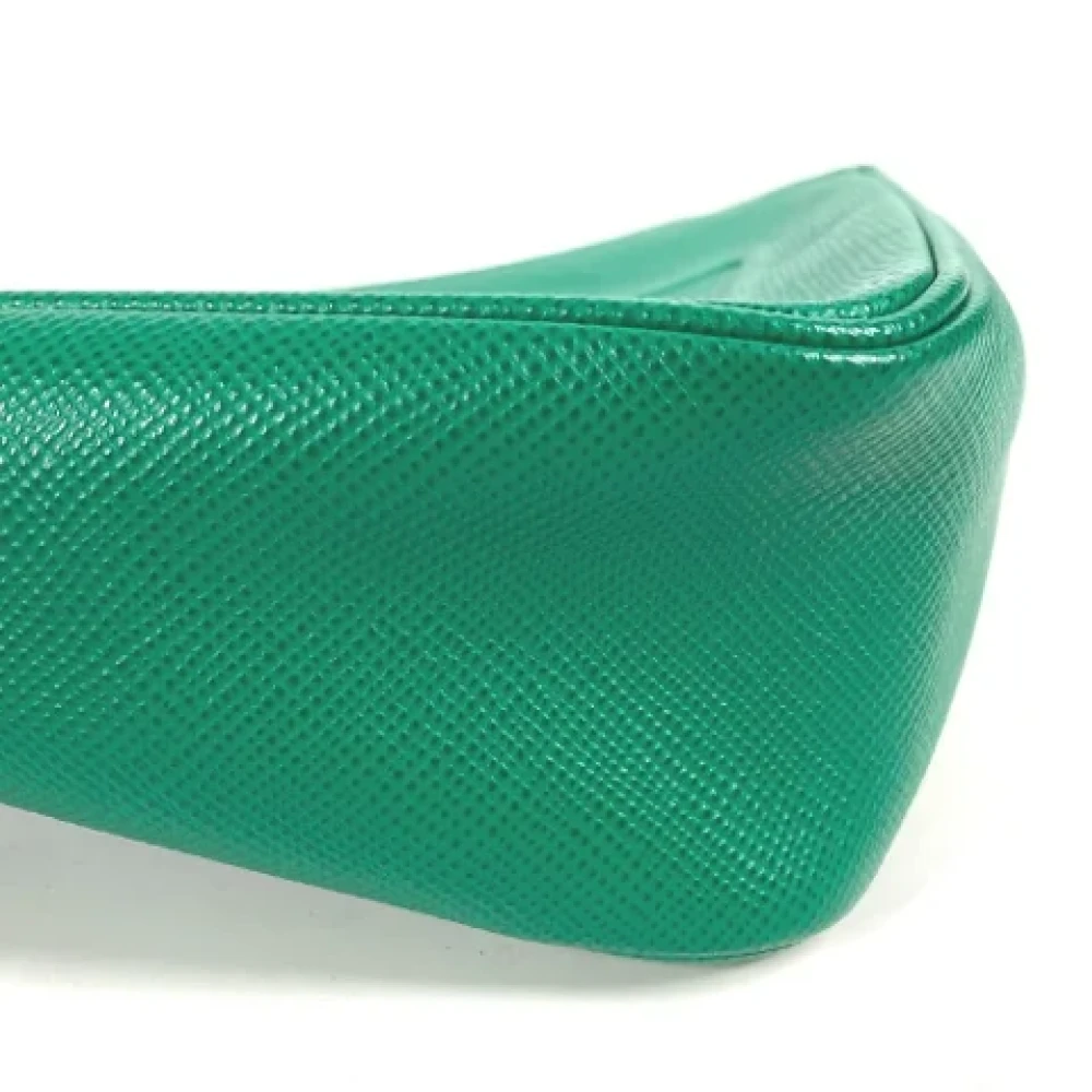Prada Vintage Pre-owned Fabric prada-bags Green Dames