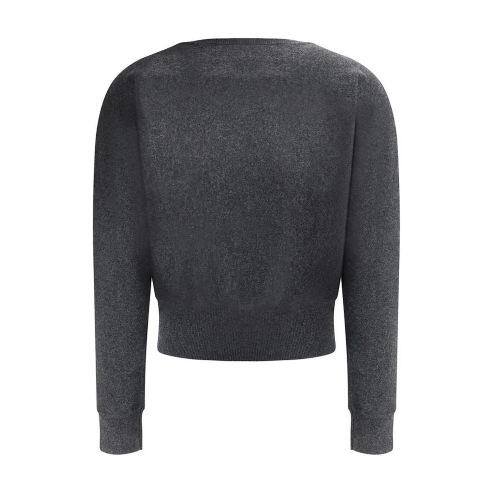 Extreme Cashmere Luxe Cashmere Crew Neck Sweater Gray Dames