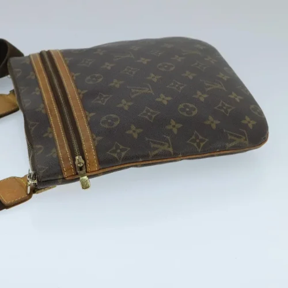 Louis Vuitton Vintage Pre-owned Canvas shoulder-bags Brown Dames