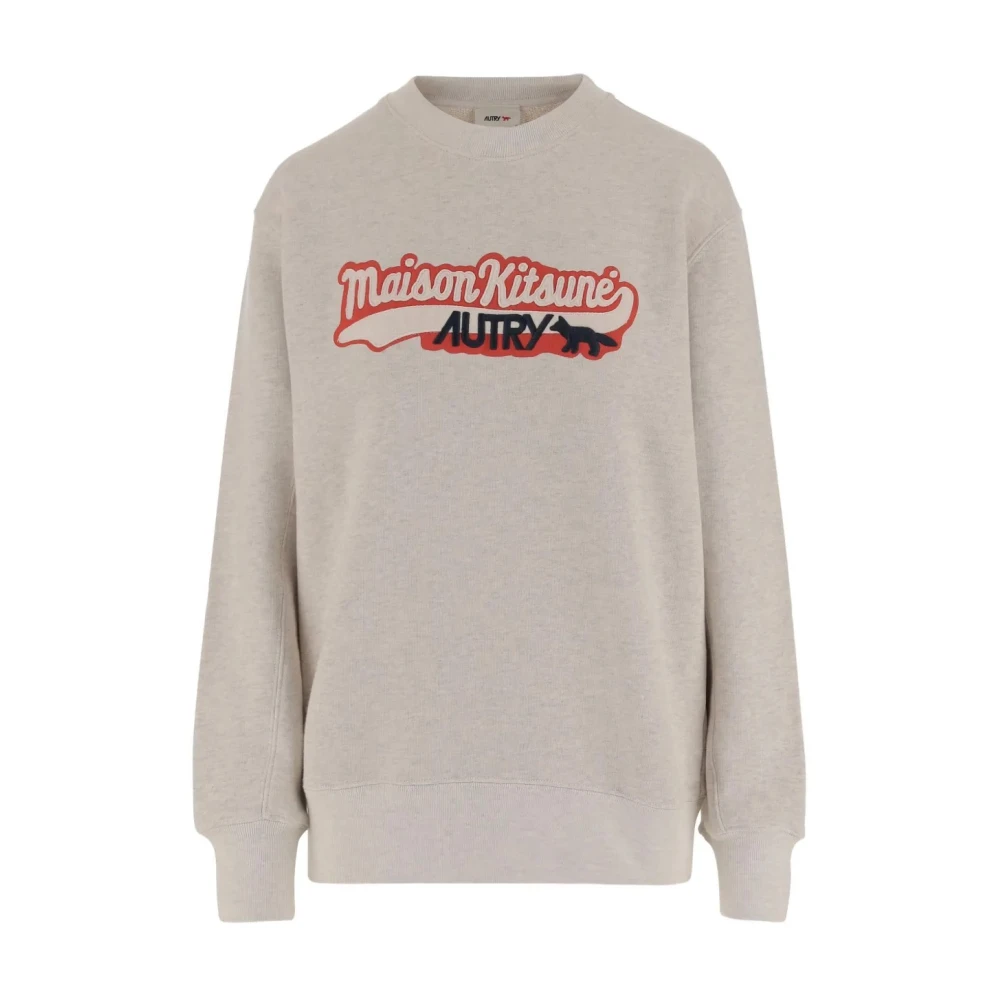 Autry Men's Gray Mk1m Sweatshirt - Sweatshirts - S - Sweatshirts & Hoodies