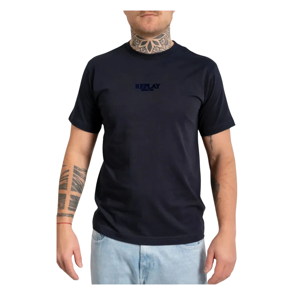 Replay Herren Blau Oberteile, 2XLgröße: