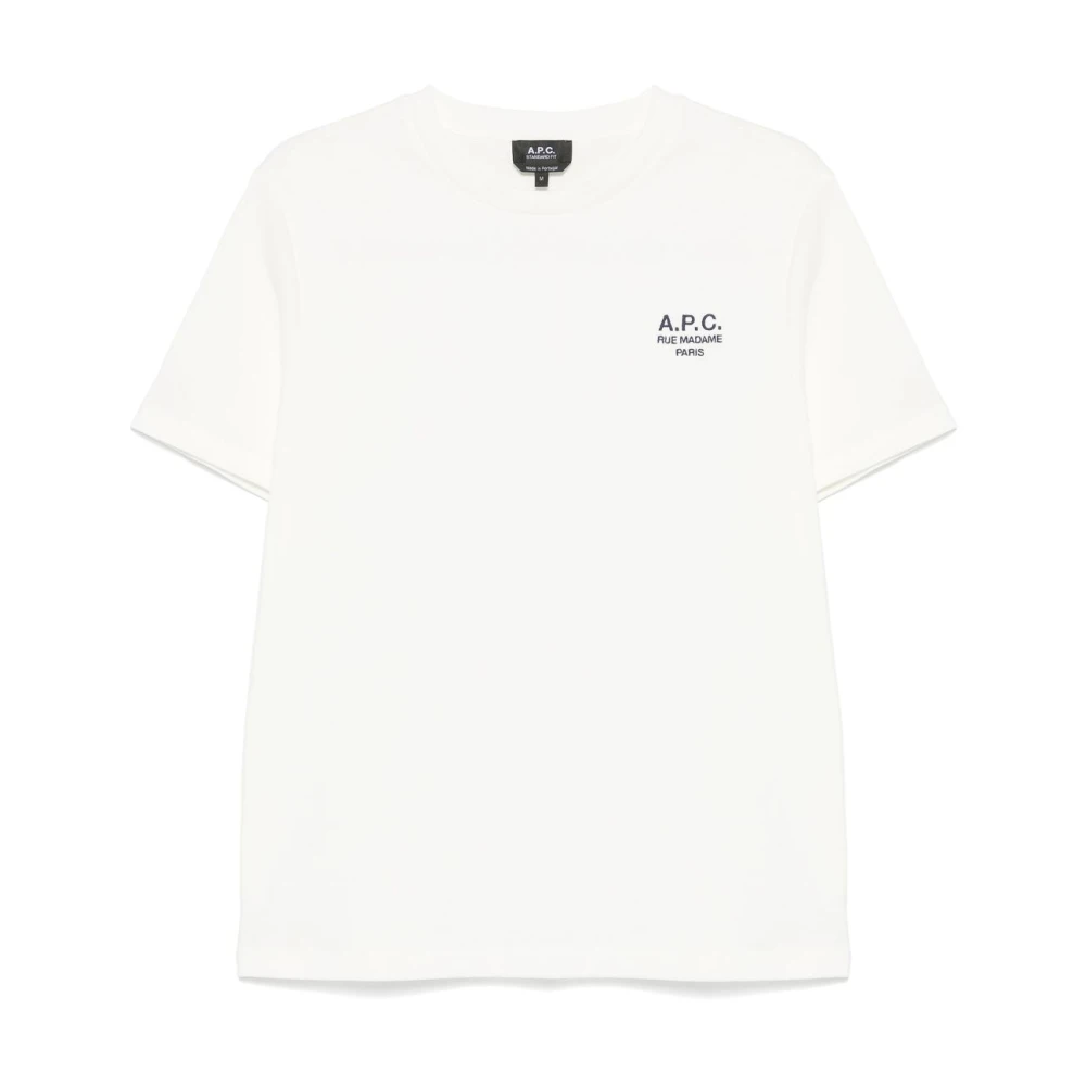 A.p.c. Witte T-shirts en Polos White Heren