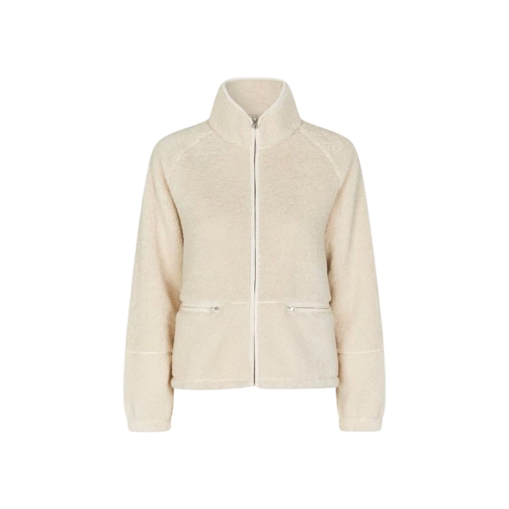 Samsøe Elegante Tijdloze Jas Beige Heren