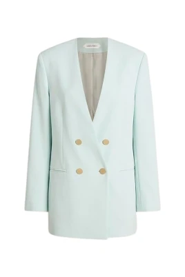 Double-Breasted Tweed Jacket