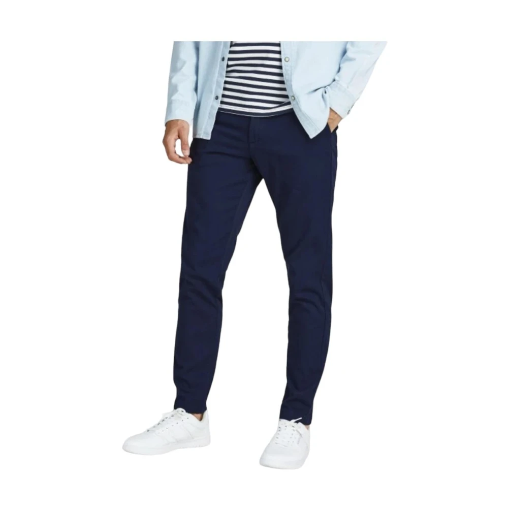jack & jones Moderne Slim Fit Chino Broek Blue Heren