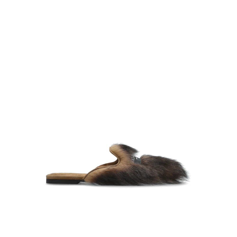 Dolce & Gabbana Damen Braun Schuhe, 38 Eugröße: