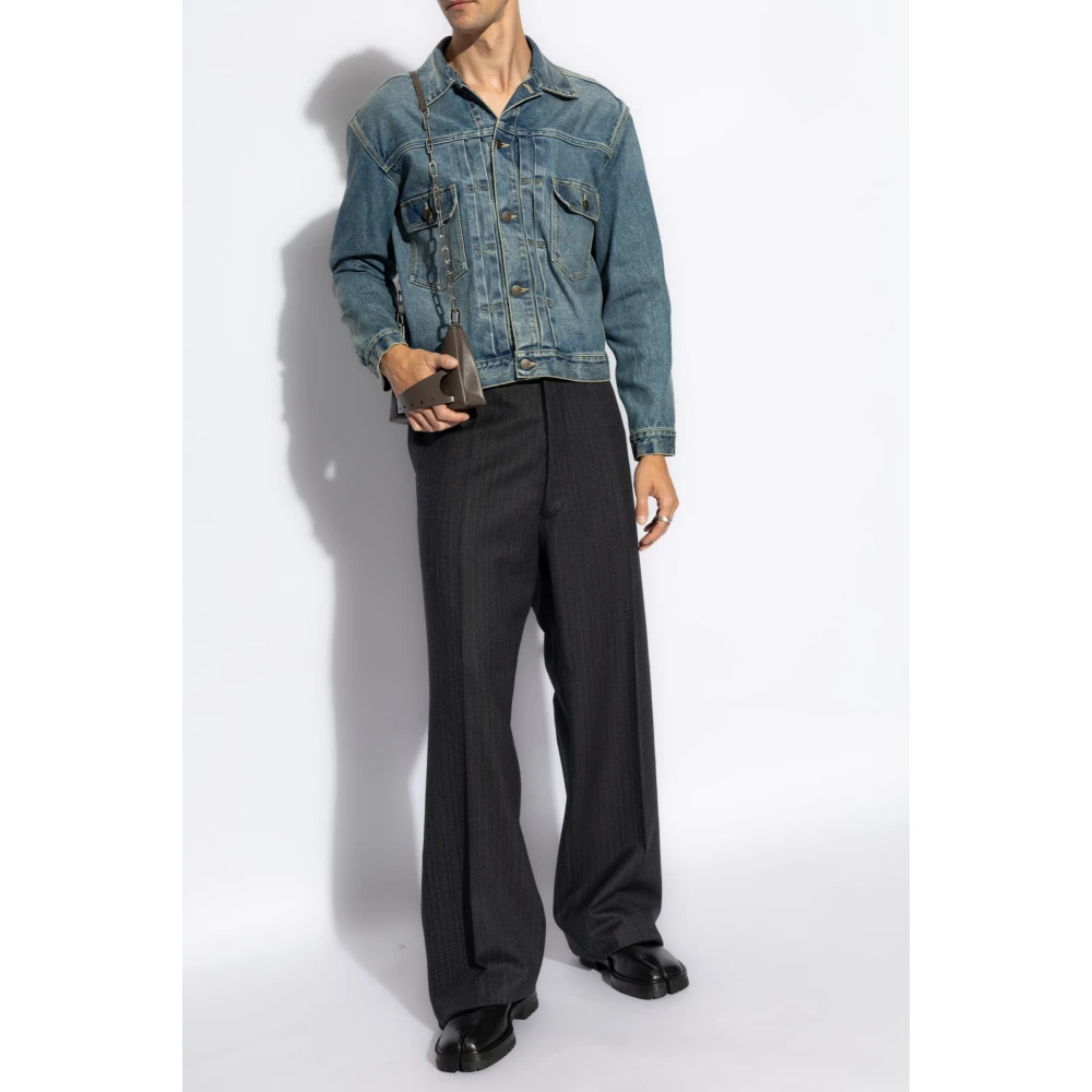 Maison Margiela Denim jas Blue Heren