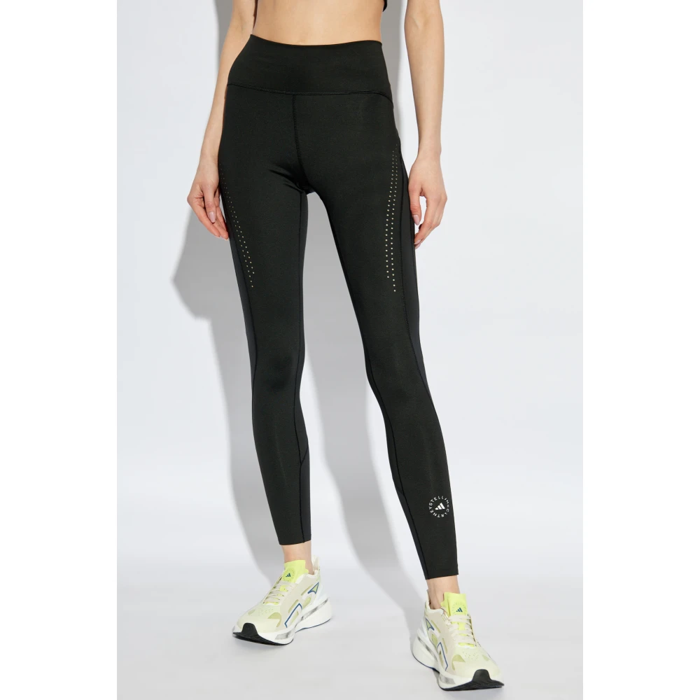 adidas by stella mccartney Logo Leggings Black Dames