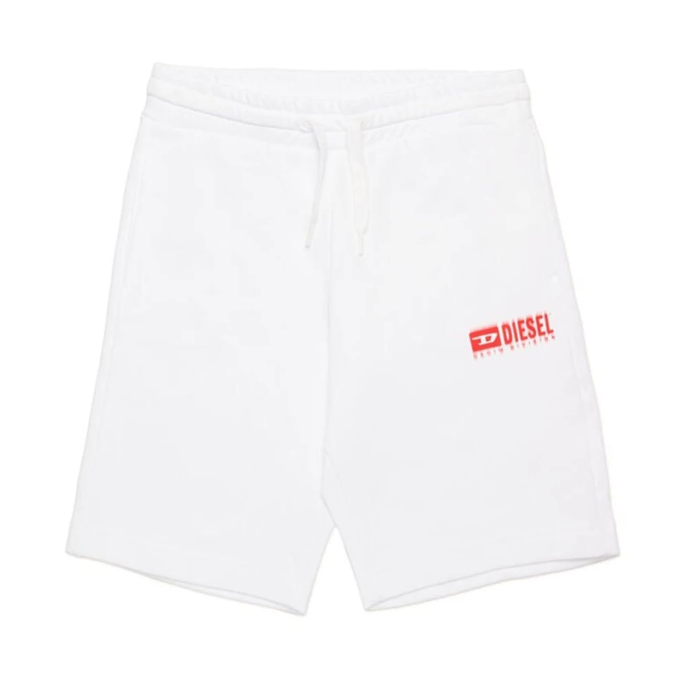 Diesel Boys White Short Shorts - Shorts - 12 Y - Kids