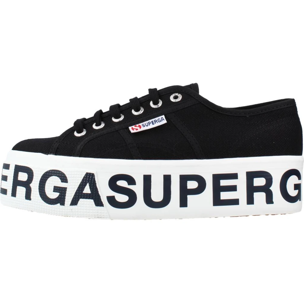 Superga Sneakers Black Dames