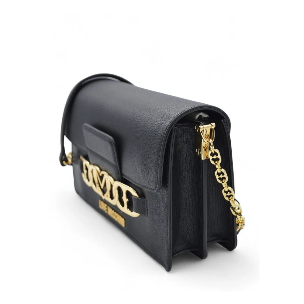 Love Moschino Iconische Logo Crossbody Tas Black Dames