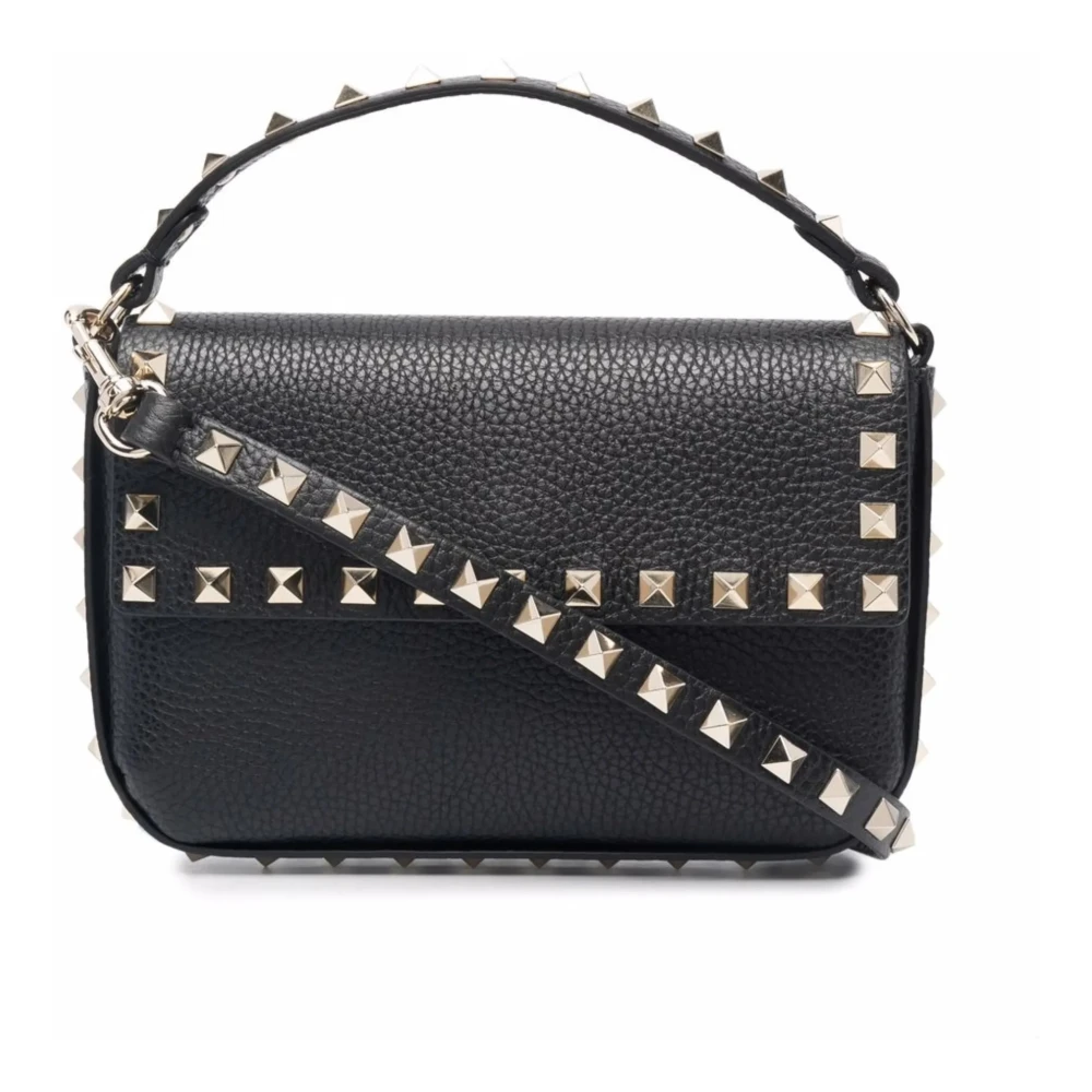 Valentino Garavani Vlogo Signature Wallet With Chain - Female - Handbags - Black - One Size - Bags