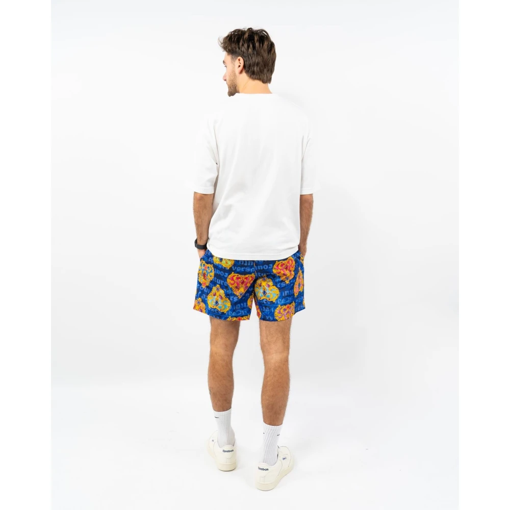 Versace Jeans Couture Hart Couture Zwembroek Blauw Blue Heren