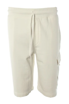 Diagonal Fleece Cargo Shorts