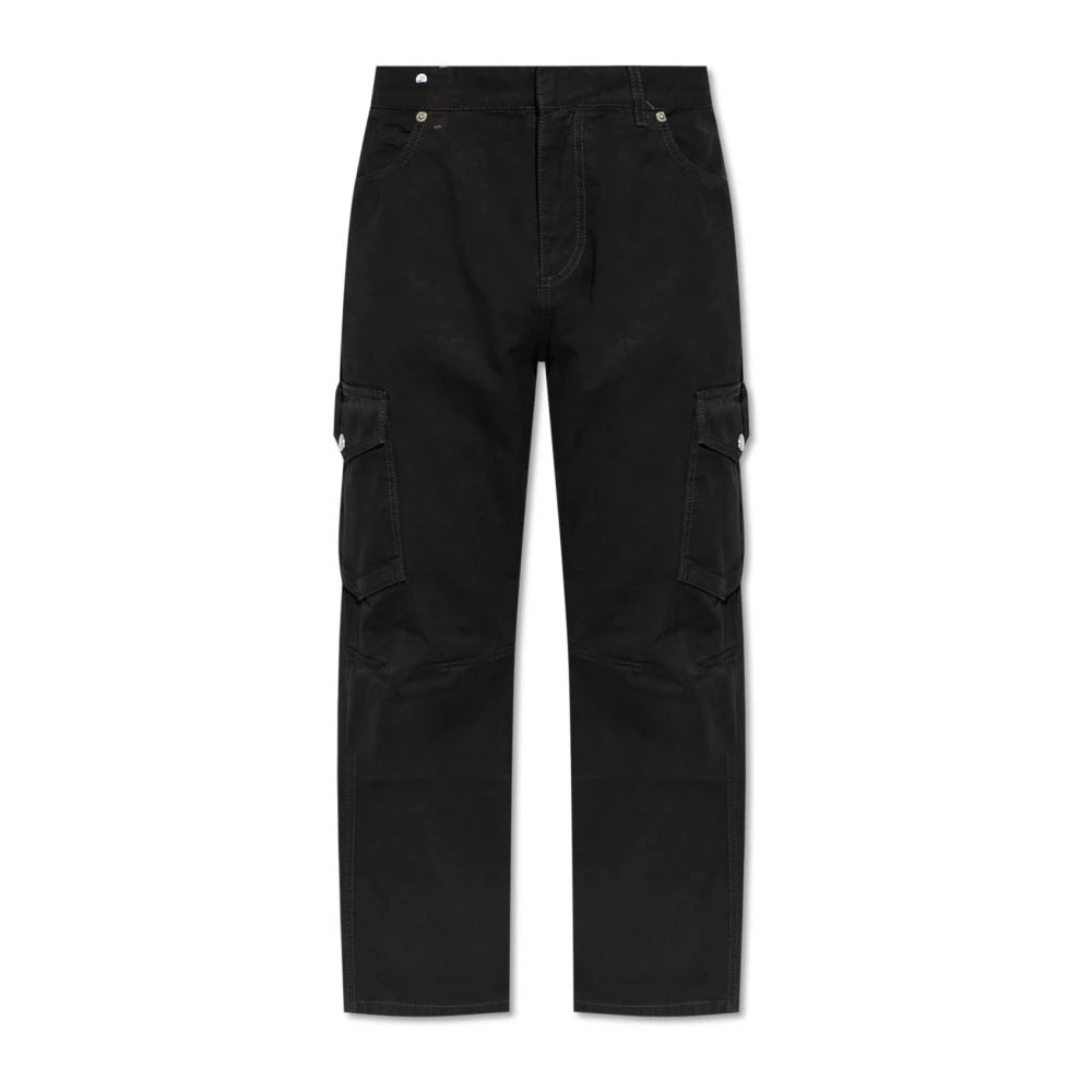 Trousers > Straight Trousers - - Balmain - Modalova