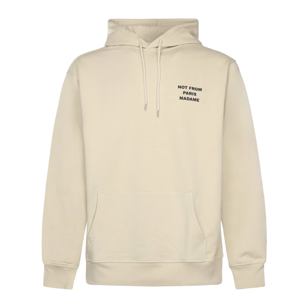 Drole De Monsieur Beige Hoodies, Male, L, Hoodie