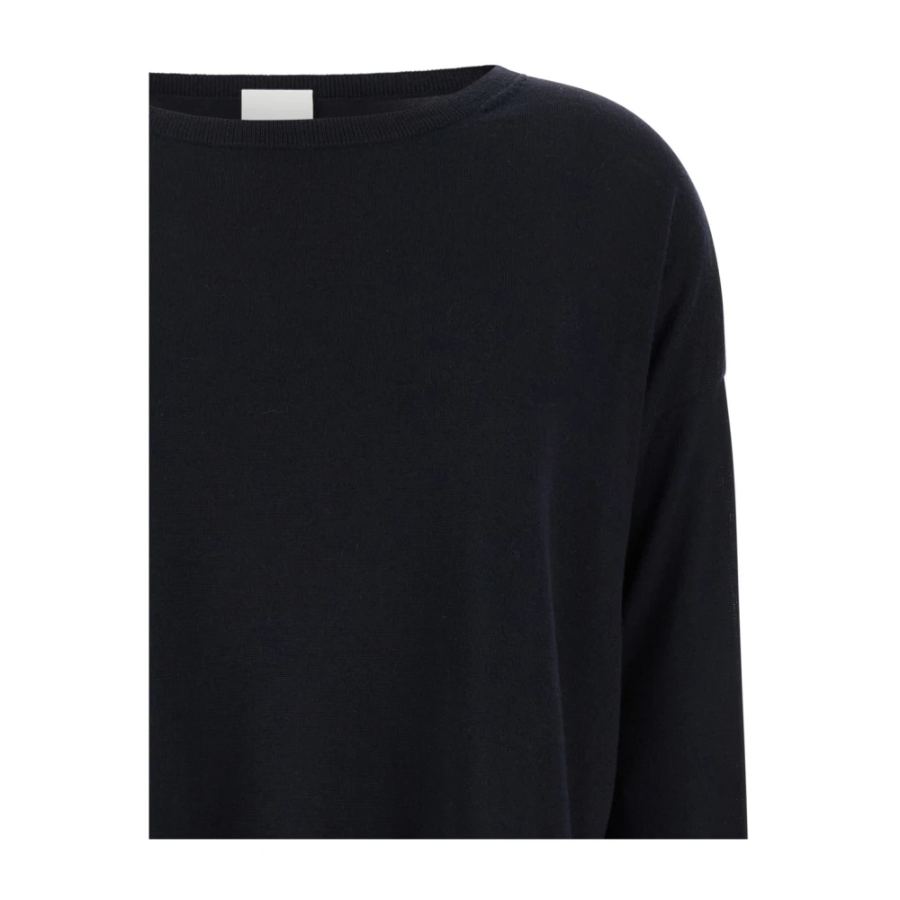 allude Boatneck Sweater 1 1 Blue Dames