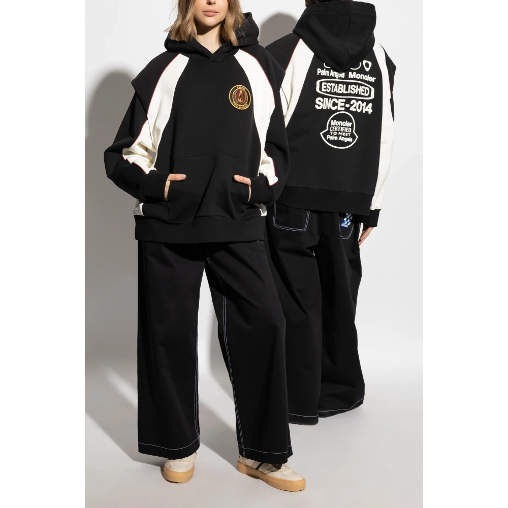 Moncler 8 Palm Angels Black Unisex