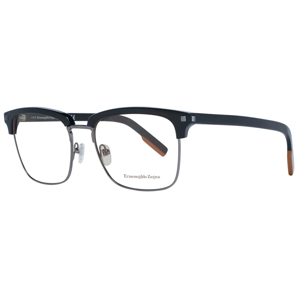 Ermenegildo Zegna Zwarte Heren Optische Brillen Black Unisex