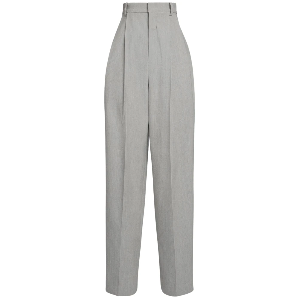 Jacquemus Katoenen Curzio Broek Gray Dames