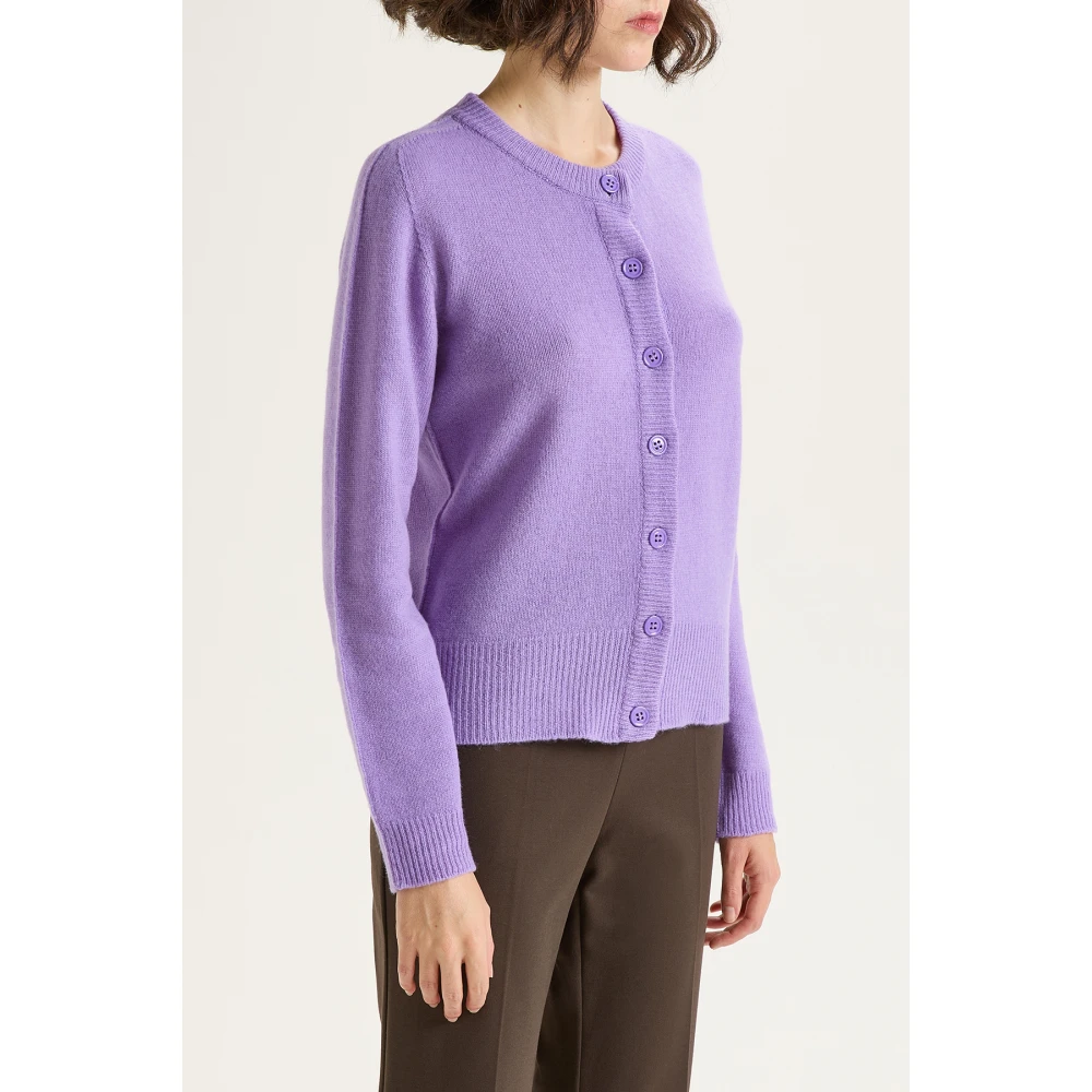 Maliparmi Cardigan Purple Dames