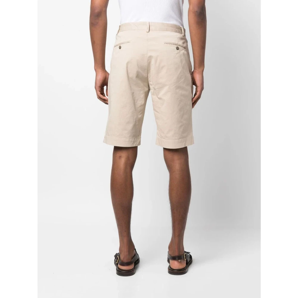 Sunspel Licht Steen Klassieke Chino Shorts Beige Heren
