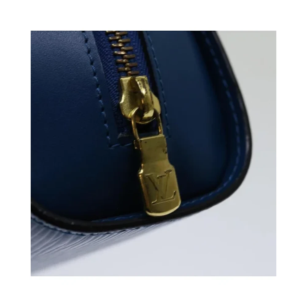 Louis Vuitton Vintage Pre-owned Leather louis-vuitton-bags Blue Dames