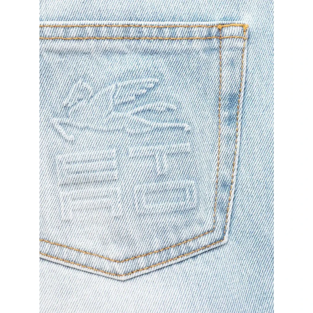 ETRO Blauwe Straight Jeans Casual Stijl Blue Dames