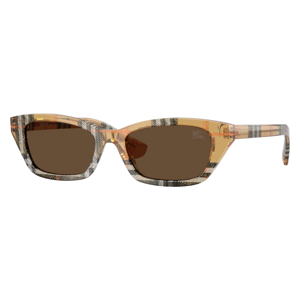 Burberry Women's 0Be4488 Oval Sunglasses - Sand/Brown - Image 3