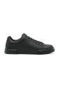 baskets-noires-lacets-semelle-plate
